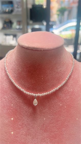 Collana Rue des Mille Donna in Perle GR-034 M1 RH - GR-034 M1 RH